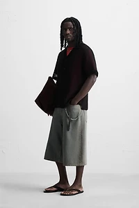 CHEMISE STRUCTURE OUVERTE