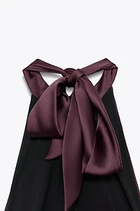 ROBE MIDI HALTER