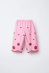 EMBROIDERED CULOTTES