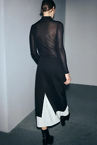 ZW COLLECTION COMBINATION SKIRT