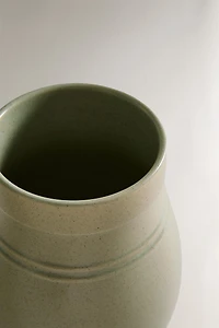 STONEWARE KITCHEN UTENSIL JAR