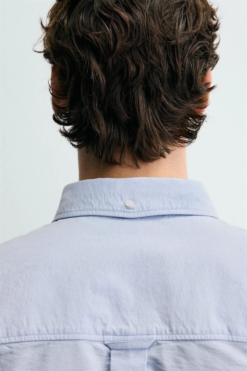 TEXTURED OXFORD SHIRT