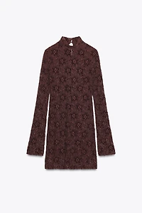 SOFT TOUCH LACE SHORT DRESS