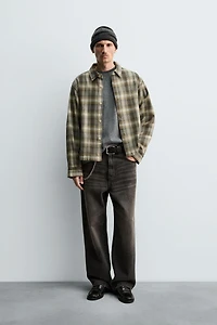 SURCHEMISE RELAXED FIT À CARREAUX