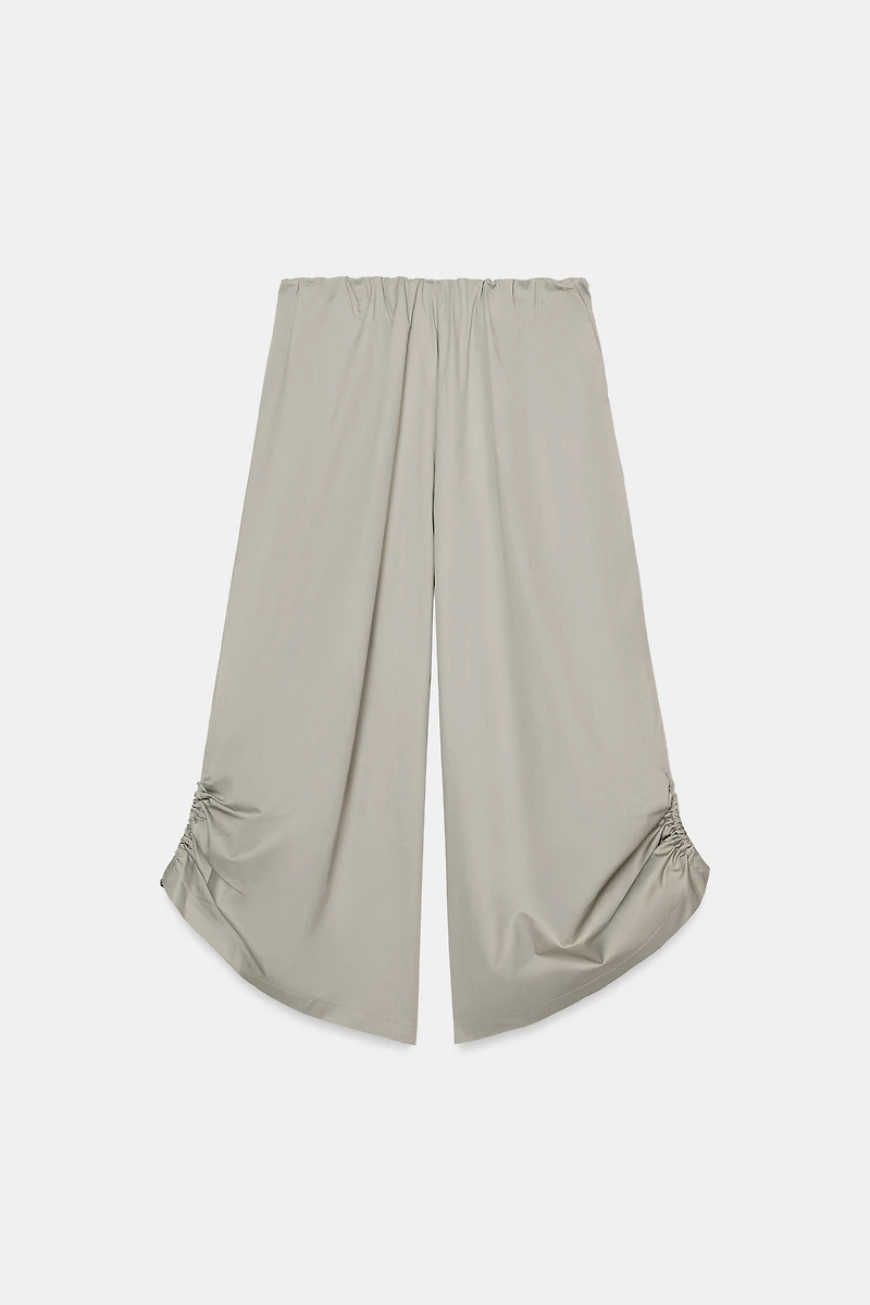 PANTALON JUPE-CULOTTE À BAS AJUSTABLE