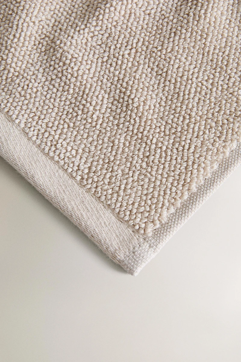 SET OF RICE STITCH COTTON HAND TOWELS (SET 3)