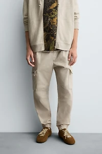 SLIM FIT CARGO PANTS