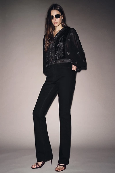 ZW COLLECTION HIGH RISE BOOTCUT JEANS