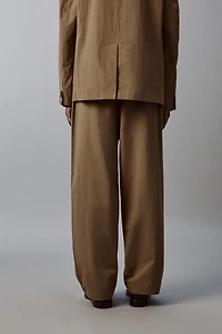 TECHNICAL WIDE FIT SUIT PANTS