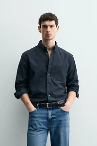 CHEMISE REGULAR FIT EN COTON