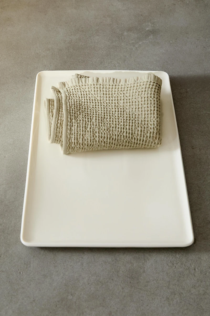 CERAMIC BATHROOM TRAY