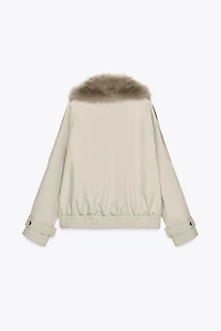 ZW COLLECTION WATER REPELLENT SHORT TRENCH COAT