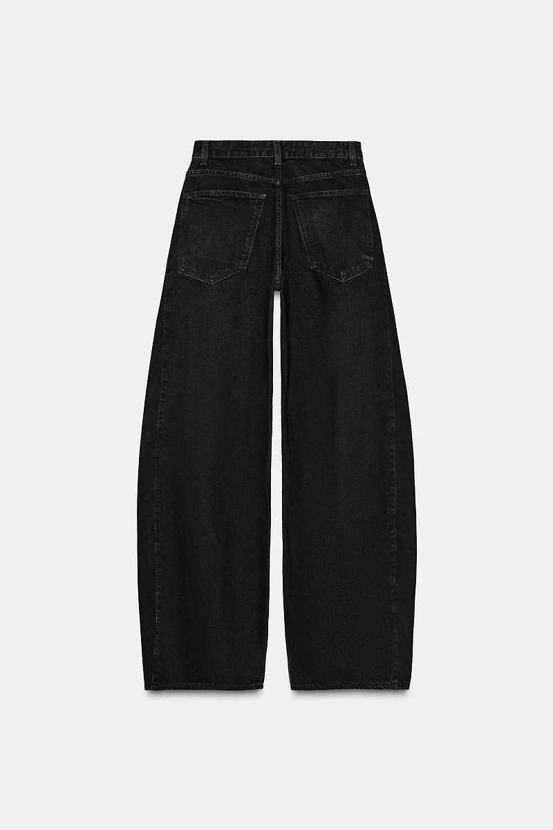 TRF HIGH-RISE OVERSIZE BALLOON JEANS