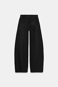 TRF HIGH-RISE OVERSIZE BALLOON JEANS