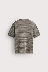 KNIT HENLEY SHIRT