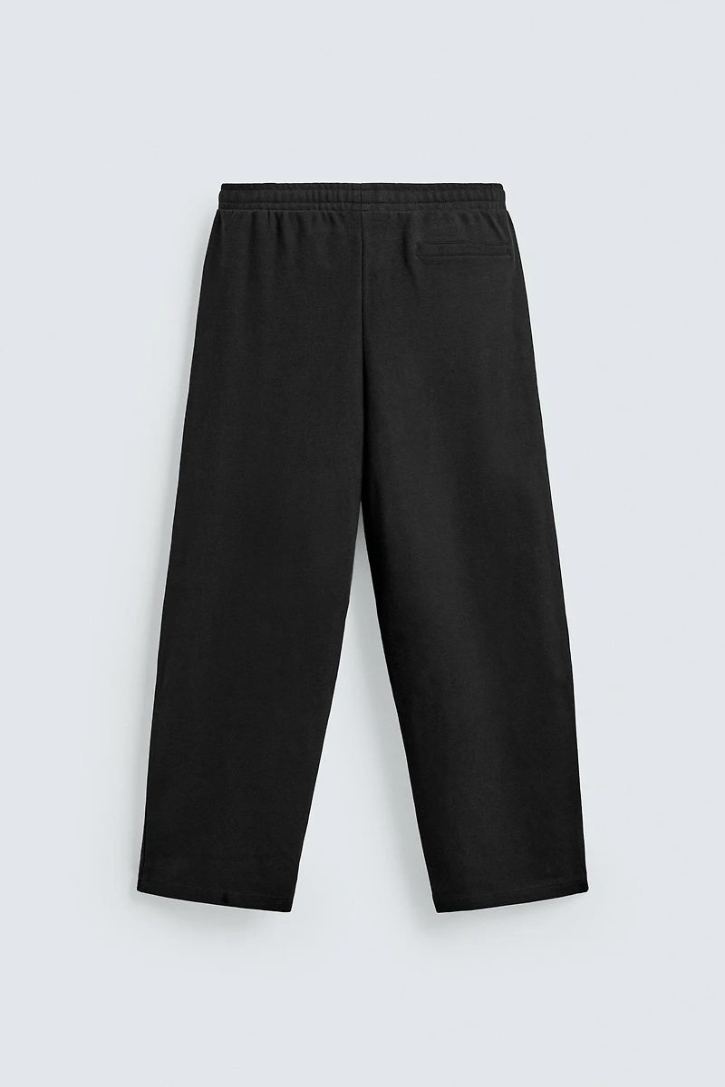 PANTALON DE JOGGING COUPE LARGE À PLIS