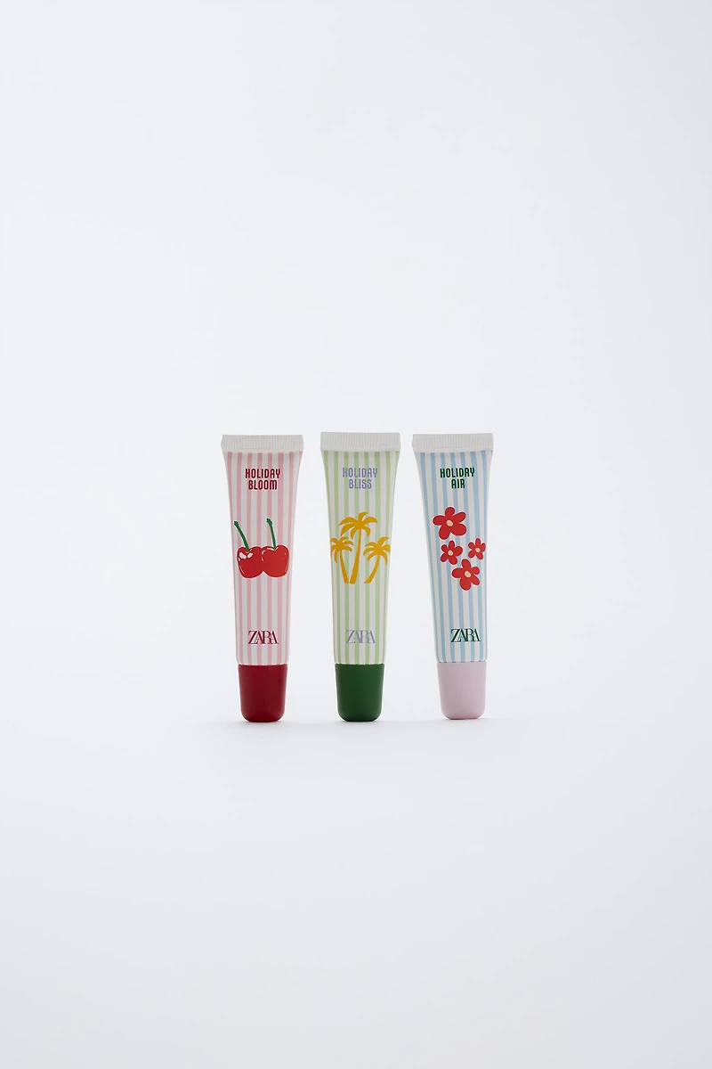 COFFRET HOLIDAY BLISS LIP GLOSS 3 X 10 ML (1.01 FL. OZ)