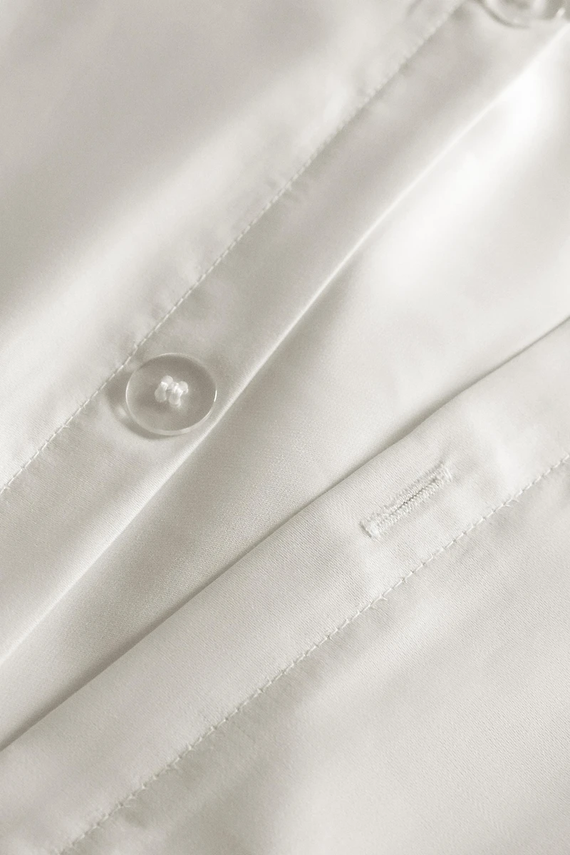 DRAP-HOUSSE SATIN | 30 CM DE HAUT (1000 FILS)