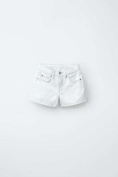 HEART PATCH DENIM SHORTS