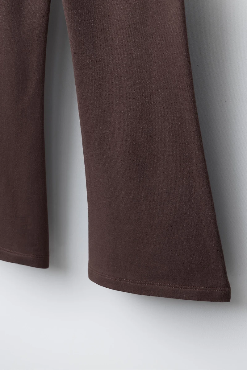 FLARE PLUSH PANTS