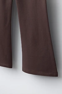 FLARE PLUSH PANTS