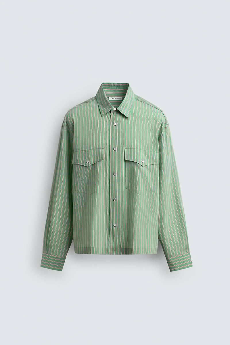 CHEMISE RELAXED FIT À RAYURES