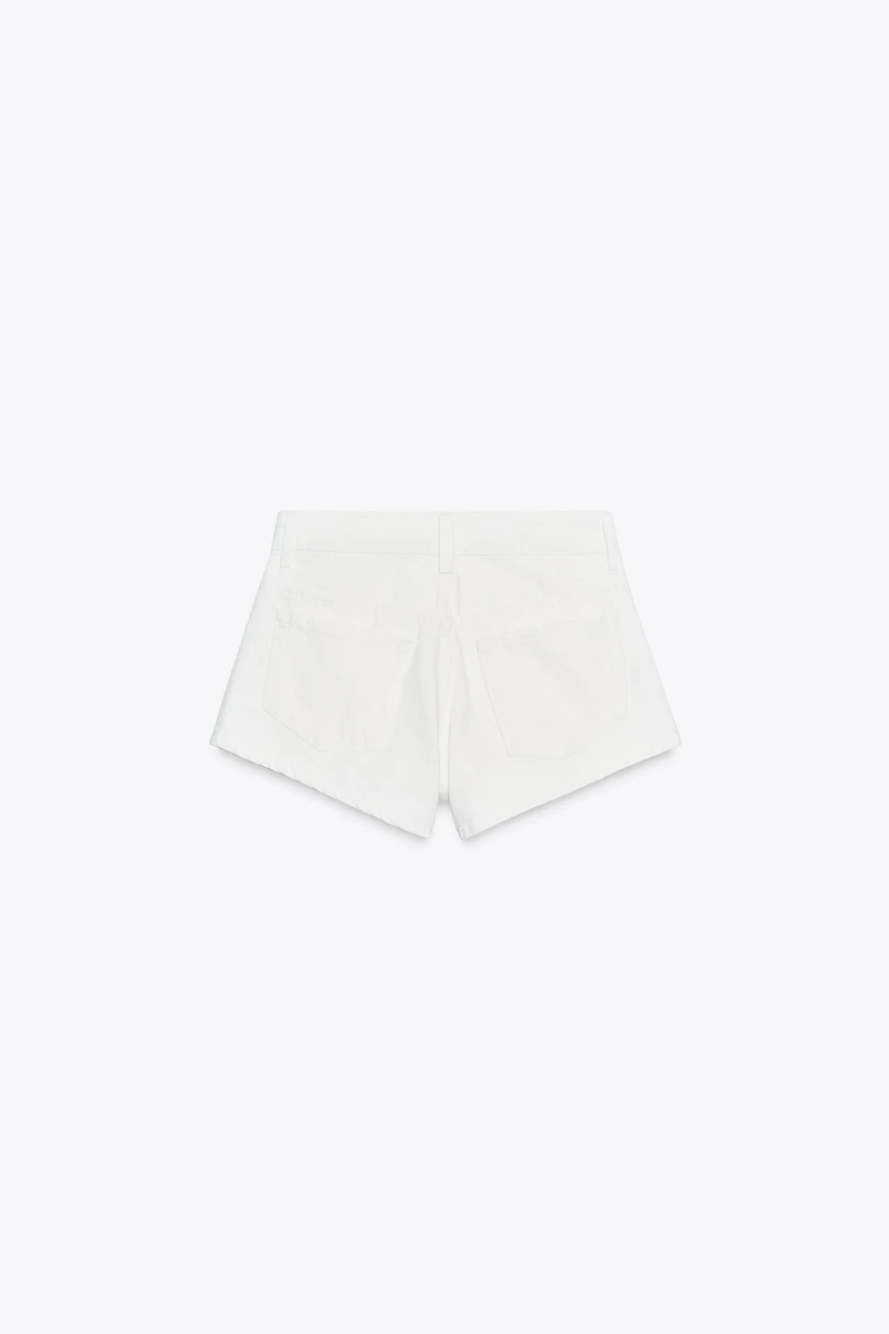 SHORT CHINO EN JEAN TRF