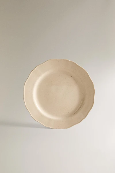 ASSIETTE À DESSERT GRÈS