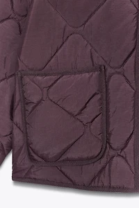 VESTE MATELASSÉE À POCHES PLAQUÉES
