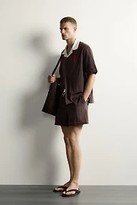 CHILI EMBROIDERY RELAXED FIT SHIRT