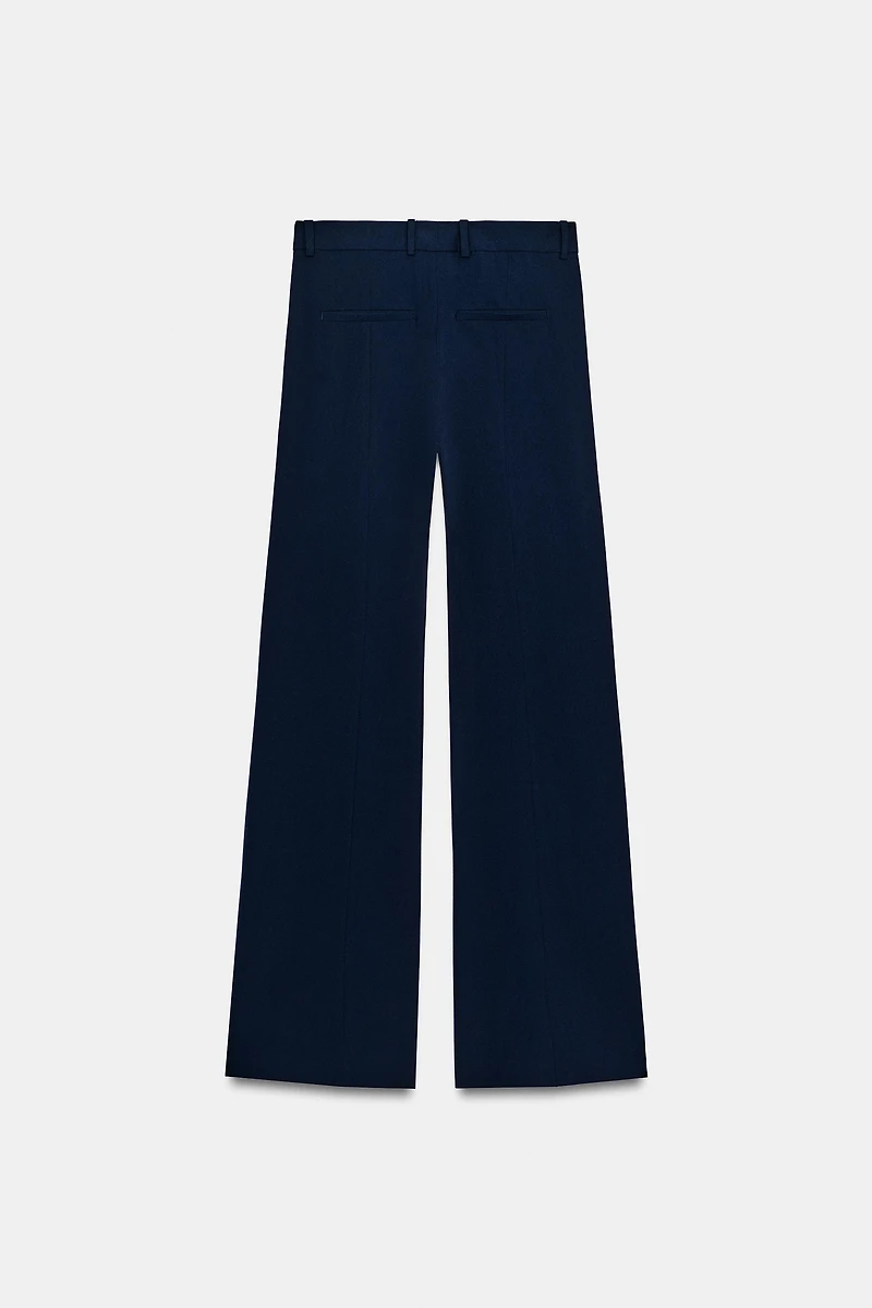 HIGH-WAISTED PINSTRIPE PANTS ZW COLLECTION