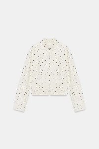 POLKA DOT FITTED JACKET