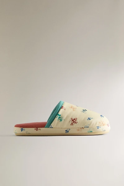 KIDS' MICKEY & MINNIE ©DISNEY MULE SLIPPERS