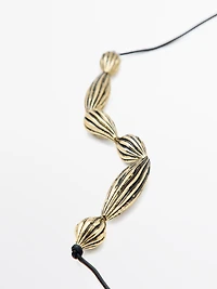 Pendentif court cacao