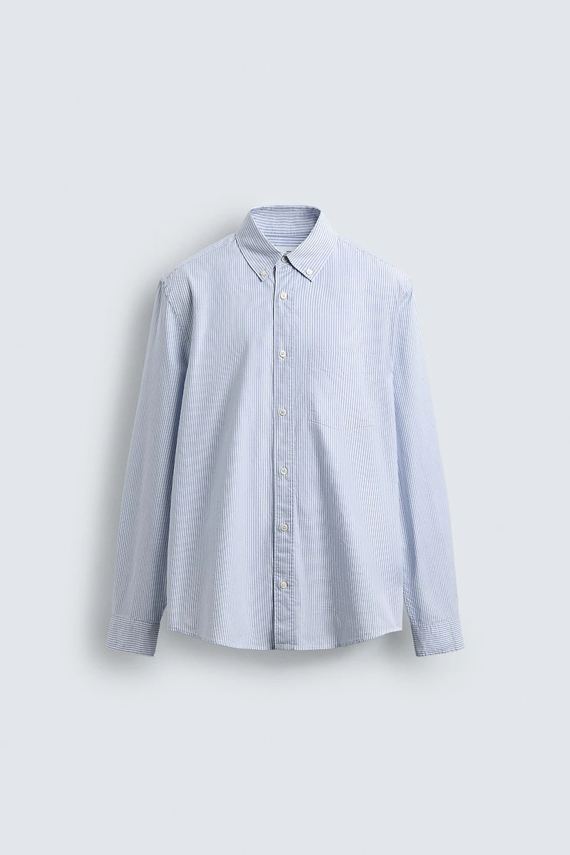 TEXTURED OXFORD SHIRT