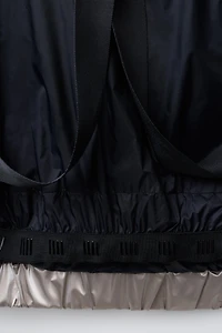 METALLIC DOWN FEATHER WATER RESISTANT AND WINDPROOF RECCO® SYSTEM SKI COLLECTION PUFFER JACKET