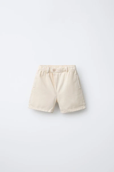 CRISS-CROSS WAIST SHORTS