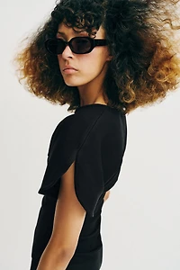 BALLOON SLEEVE TOP