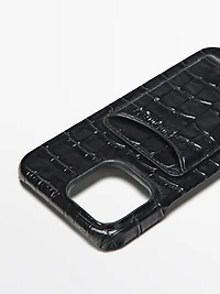 Nappa leather iPhone 16 Pro Max case