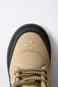 WATER REPELLENT QUILTED BOOTS
