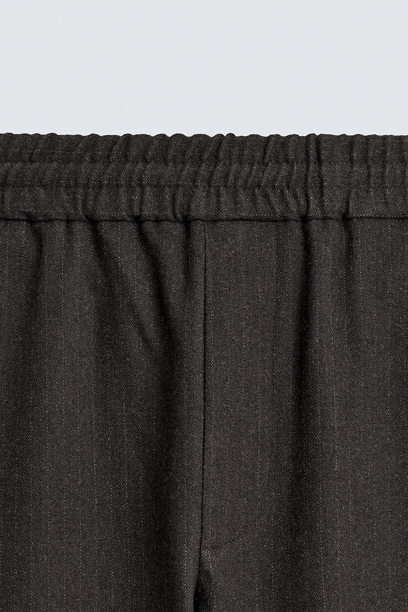 PANTALON RELAXED FIT TEXTURÉ