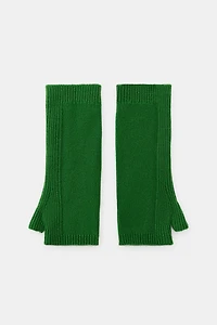 100% WOOL LONG MITTENS