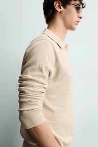 REGULAR FIT KNIT POLO SHIRT