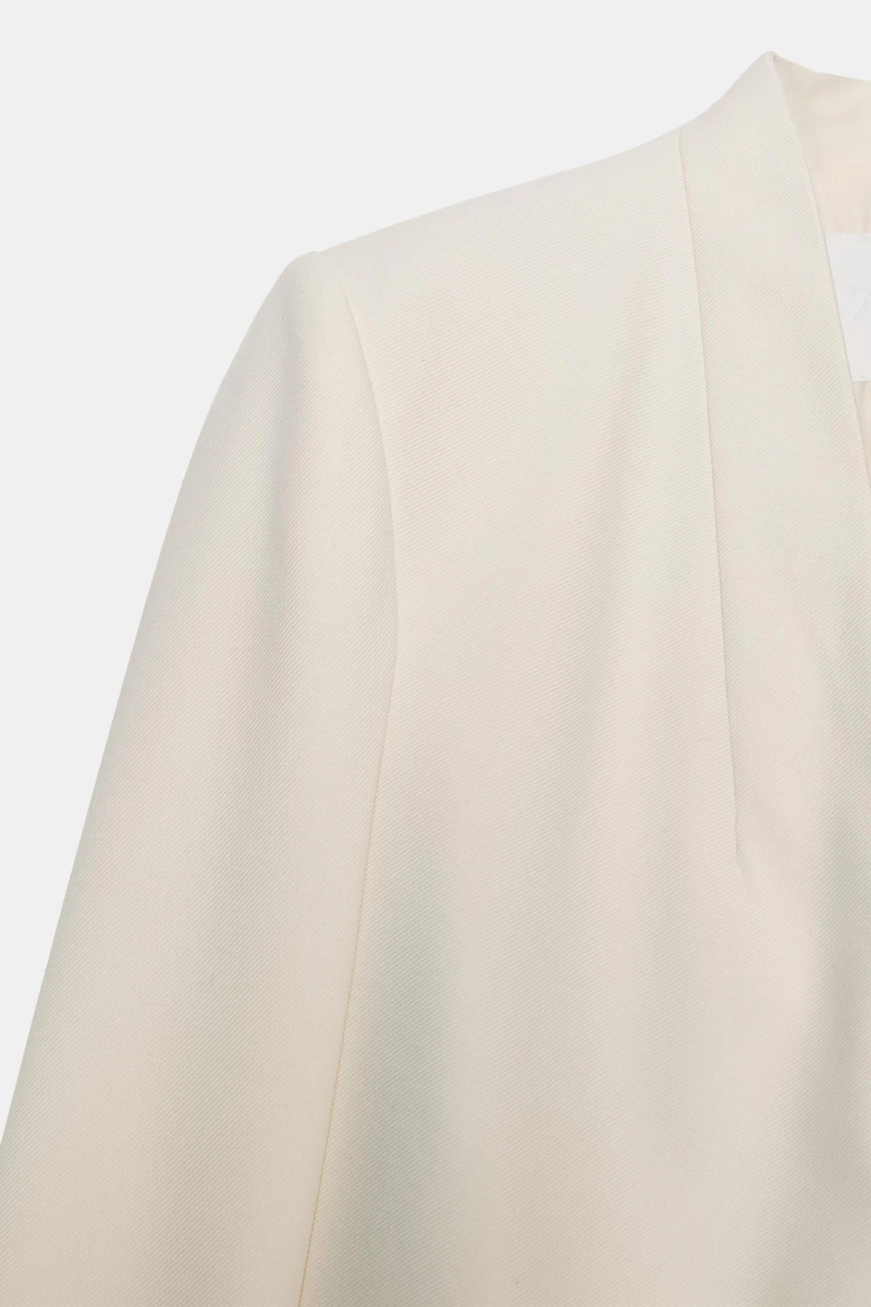 BLAZER LONGUE SANS REVERS ZW COLLECTION