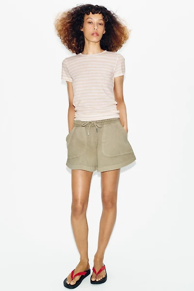 WASHED EFFECT SHORTS