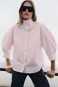 ZW COLLECTION PUFF SLEEVE SHIRT