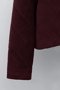 VELVET PETER PAN COLLAR JACKET