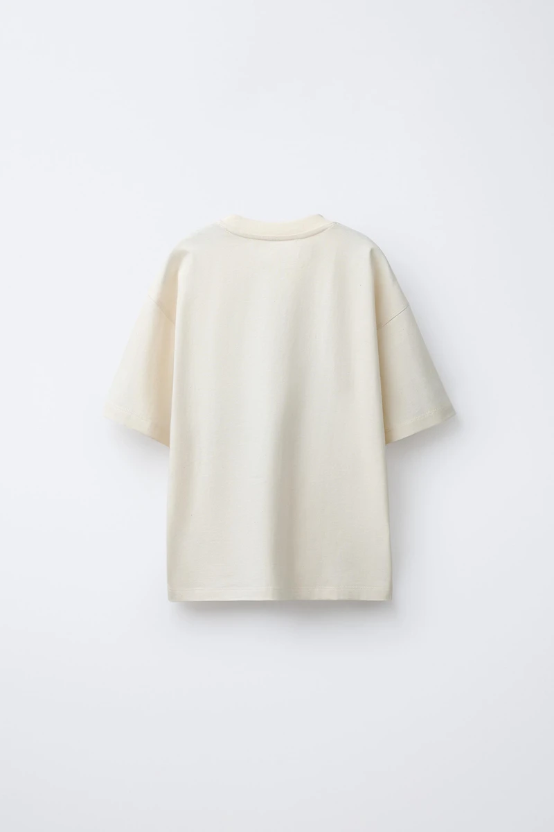 PRINTED LABEL T-SHIRT