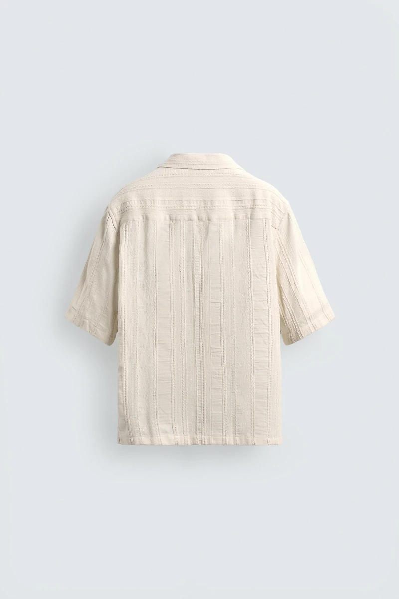 GEOMETRIC JACQUARD SHIRT