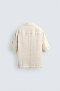 GEOMETRIC JACQUARD SHIRT